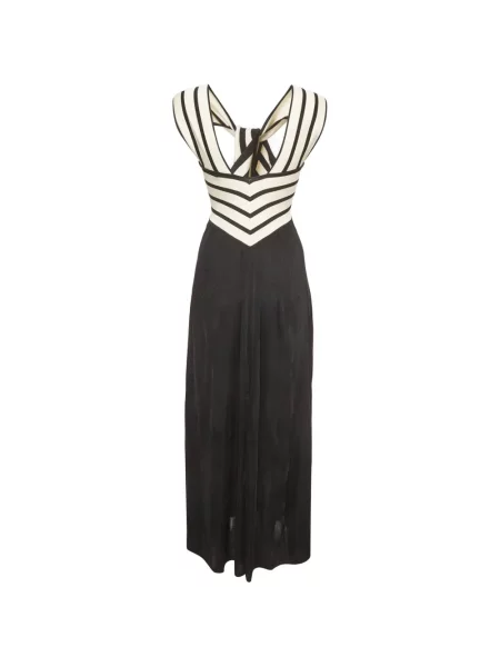 Rochie maxi Zimmermann cu dungi negru