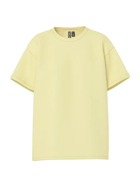 PIECES Tricou PCSkylar pastel galben