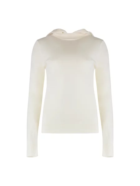 Bluza Parosh z kaszmiru biała