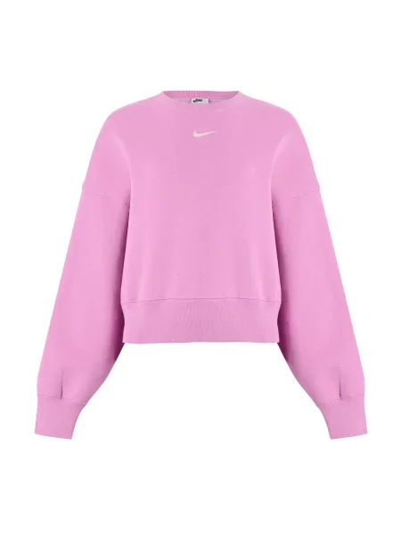 Nike Sportswear Megztinis be užsegimo Phoenix Fleece rausvai raudona