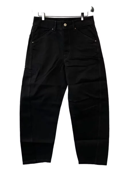 Zúžené kalhoty Lemaire černé