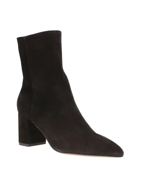 Buty do kostki Paris Texas skórzane czarne