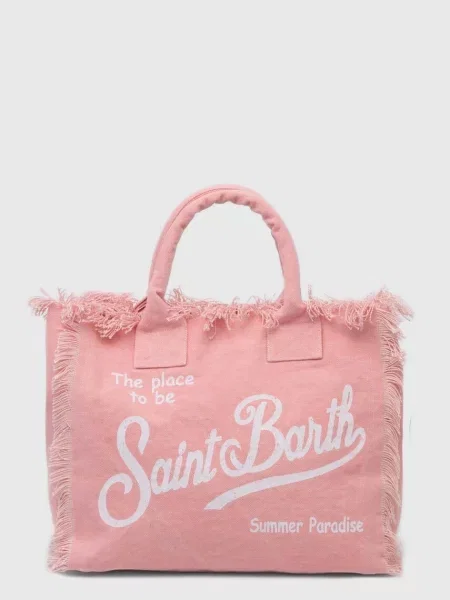 Torba za plažo Saint Barth roza