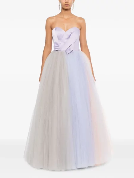 Rochie Viktor&rolf Soir din tul fără bretele violet