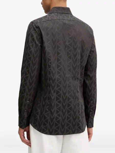 Lung cămașă Michael Kors cu imagine negru