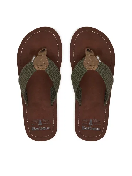 В'єтнамки Barbour Темно-зелений зелені