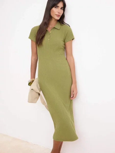 Trendyol Rochie kiwi verde