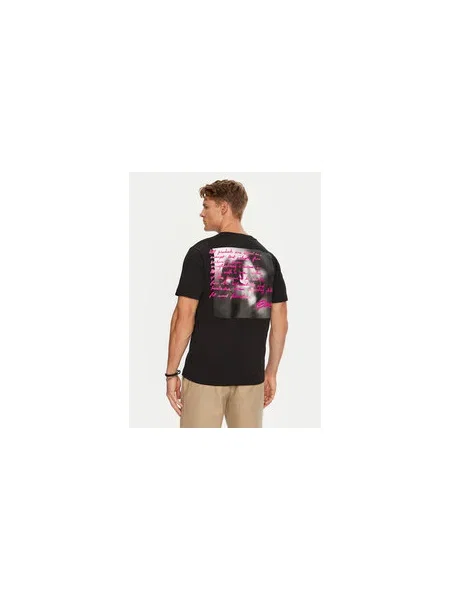 Off-White Póló Fekete Regular Fit fehér