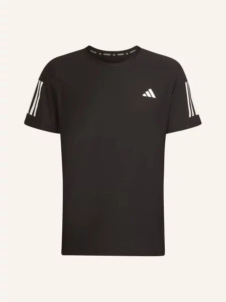 ADIDAS PERFORMANCE Funkční tričko Own the Run černá bílá