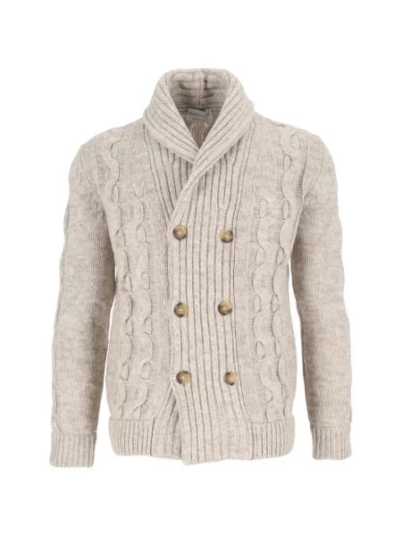Cardigan Settefili Cashmere din cașmir cu două rânduri de nasturi