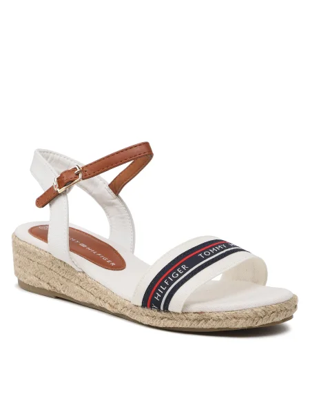 Espadrilky Tommy Hilfiger biela
