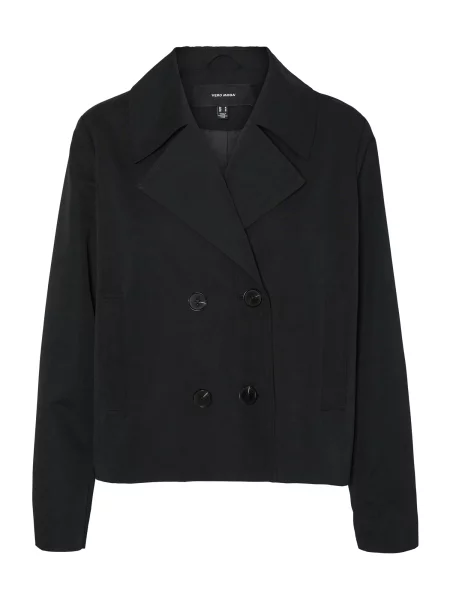 VERO MODA Palton de primăvară-toamnă VMCHLOEMIA' negru
