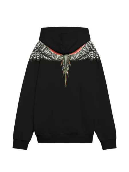 Hoodie County Of Milan με σχέδιο μαύρο