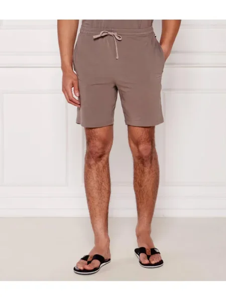 BOSS Pantaloni scurți sport Mix&Match maro