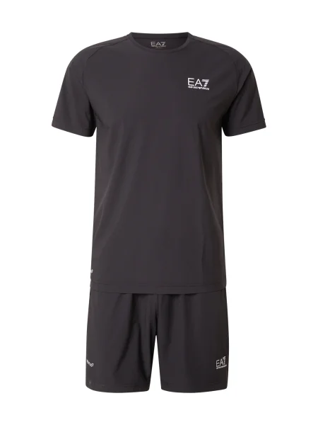 Emporio Armani Športna trenirka / bela črna