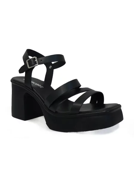 Sandali Altercore Pia Black Pia Black črna