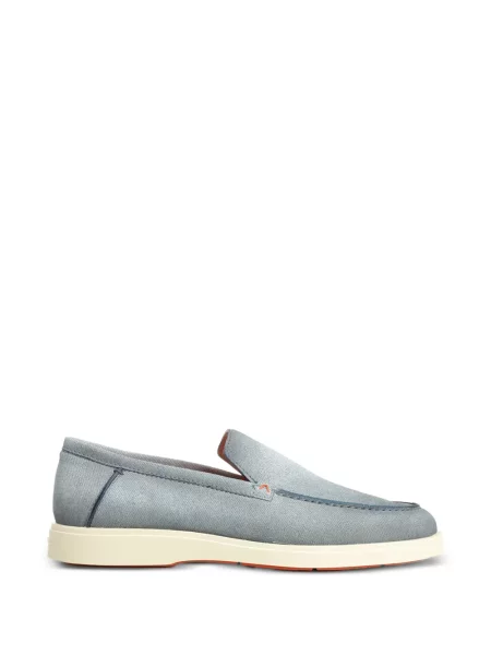Pantofi loafer Santoni albastru