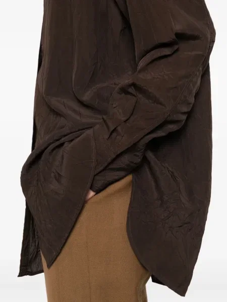 Cămașă Studio Nicholson maro