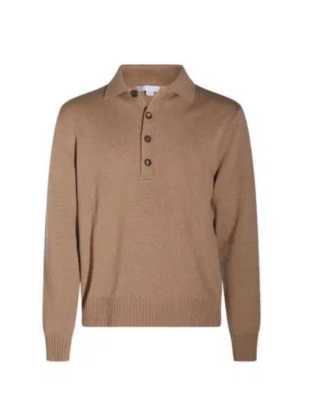 Dzianinowy sweter Malo brązowy