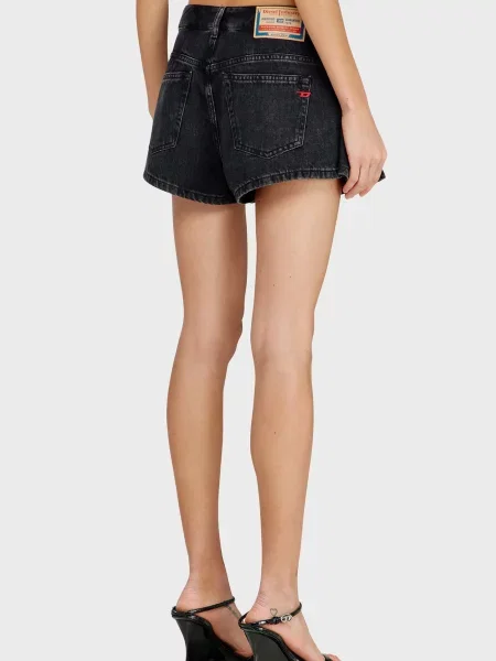 Джинсова спідниця Diesel чорна