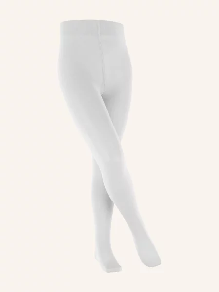 Falke Rajstopy Cotton Touch weiss białe