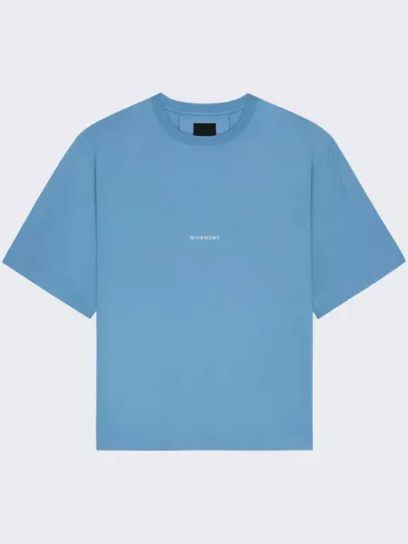 Póló Givenchy nyomtatás kék