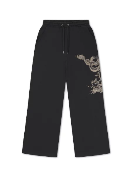 Ed Hardy Pantaloni bej amestecat negru