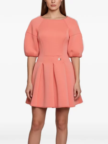 Mini suknelė Elisabetta Franchi rožinė