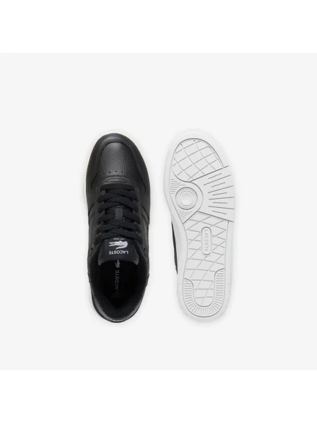 Кроссовки Lacoste на платформе черные