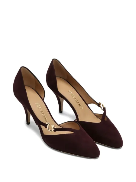 Pantofi cu toc Ferragamo roșu