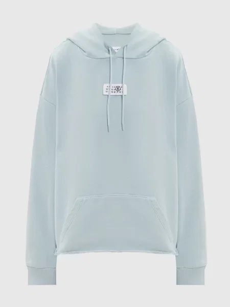 Худі з нашивкою логотипа Maison Margiela Mm6 зелене