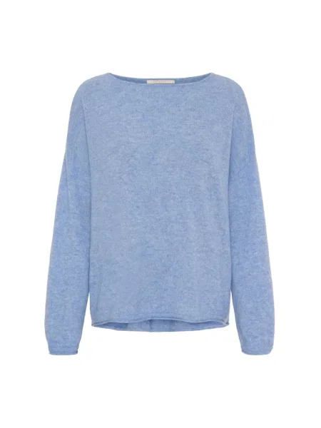 Sweter Btfcph z kaszmiru niebieski