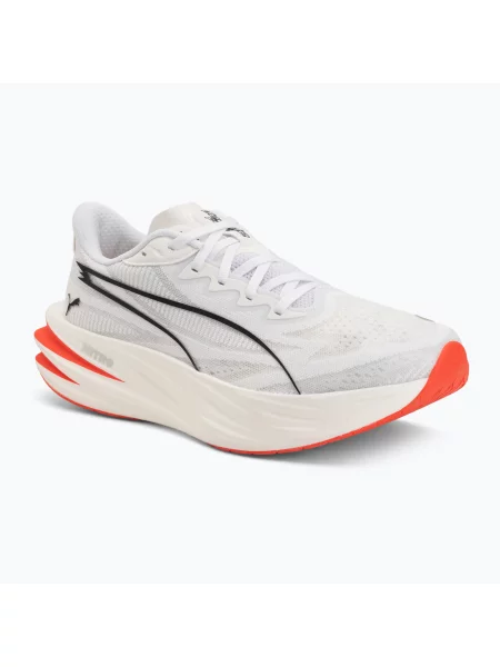 Încălțăminte de alergare pentru femei Puma Deviate Pure Nitro puma white/ultra red alb
