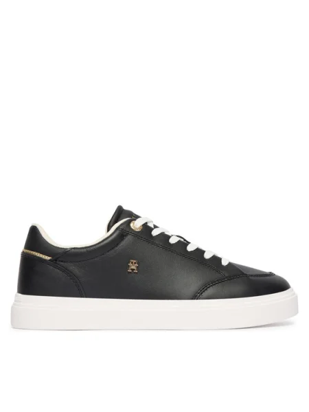 Tommy Hilfiger Sneakers Th Chic Cupsole negru