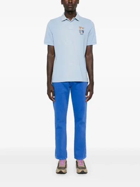 Polo Polo Ralph Lauren με κέντημα μπλε