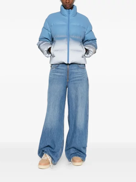 Blugi cu picior larg Alexander Wang albastru