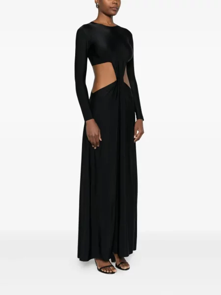 Rochie maxi Medeea de costum negru