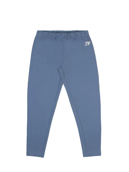 Legginsy z na co dzień na siłownię niebieskie