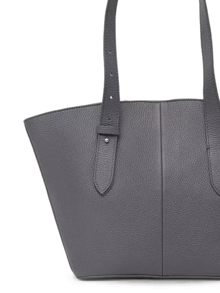 Geantă shopper Coccinelle cu cataramă gri