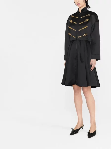 Rochie Moschino evazată negru