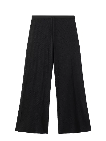 MANGO Pantaloni MASETA' negru