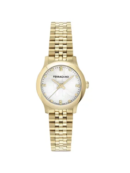 Ceas Ferragamo alb