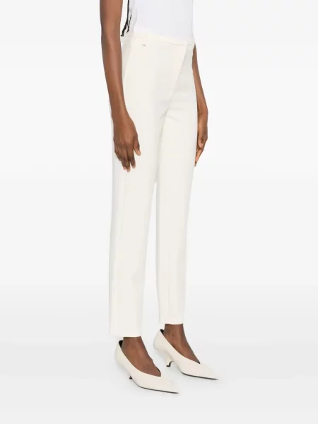Pantaloni Patrizia Pepe alb