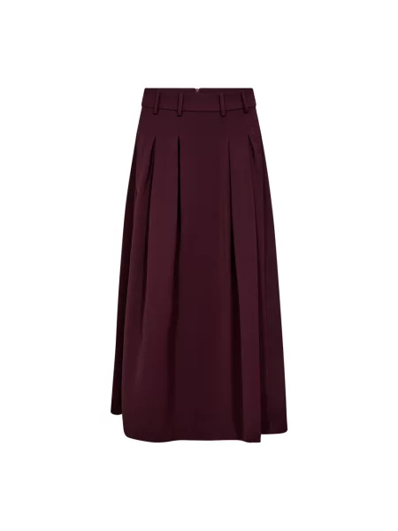 Spódnica plisowana Co'couture brązowa