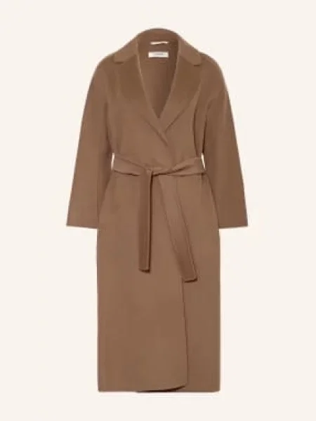 S Max Mara Vlněný Kabát Esturia khaki