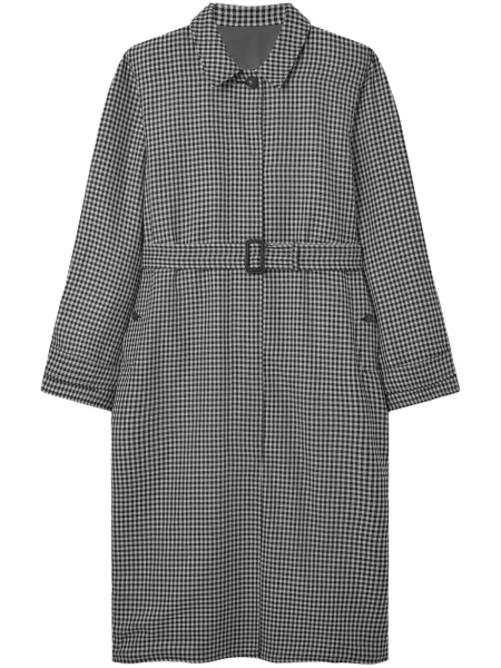 Palton Stella Mccartney în carouri negru