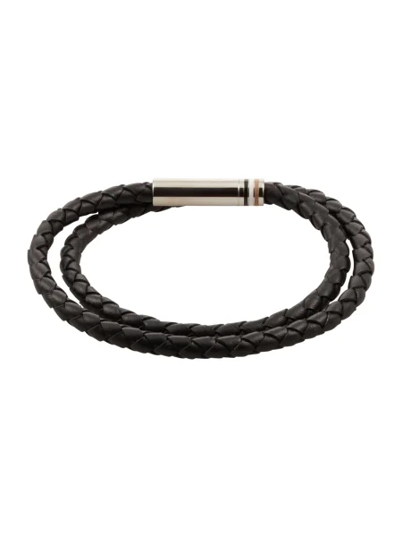 BOSS Black Náramok Ares / strieborná čierna