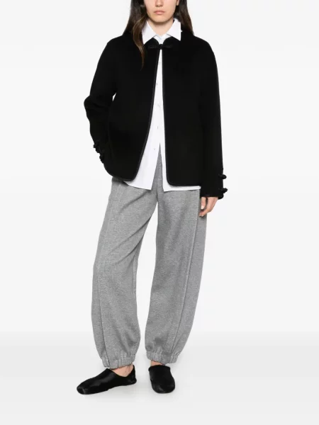 Pantaloni Carven alergare gri