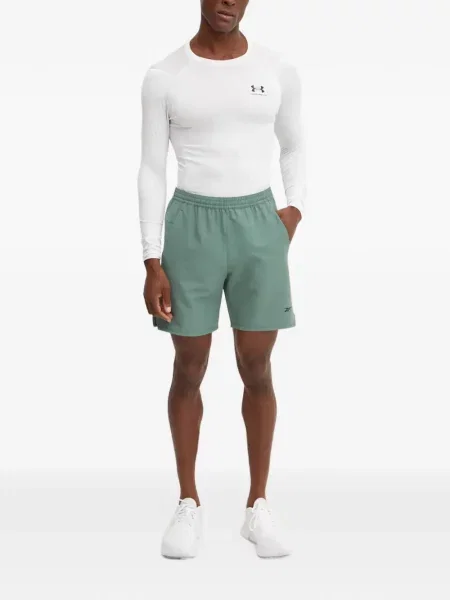 Pantaloni scurți Reebok cu imagine verde