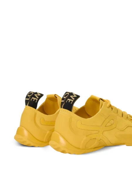 Fűzős csipkés sneaker Loewe autogrammal sárga